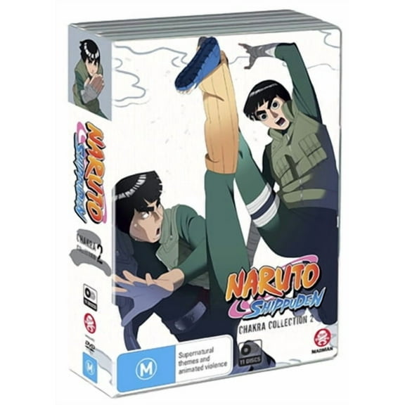 Naruto: Shippuden (Chakra Collection 2: Eps 72-140) - 11-DVD Set ( Naruto: ShippÃ»den ) [ NON-USA FORMAT, PAL, Reg.0 Import - Australia ]