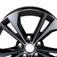 thumbnail image 5 of 4-Pack 16 inch Rim Replacement Alloy Wheel for Nissan Sentra 2020-2022 Machined Black, 5 of 20