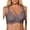 03-Grey, variant on Women's Seamless Bras No Underwire Lace Cups Up Bras Soft Wireless Comfort Bralettes Full Coverage