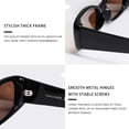 thumbnail image 4 of Gafas de Sol VANLINKER Negras Modernas Pequeñas Polarizadas VL9787, 4 of 5