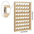 thumbnail image 3 of Thread Stand Rack 48 Spool Foldable Wood Hold Organizer Wall Mount Cone Embroidery Machine Sewing, 3 of 4