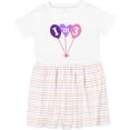 thumbnail image 3 of Inktastic 3rd Birthday Balloons 3 Year Old Girls Toddler Dress, 3 of 5