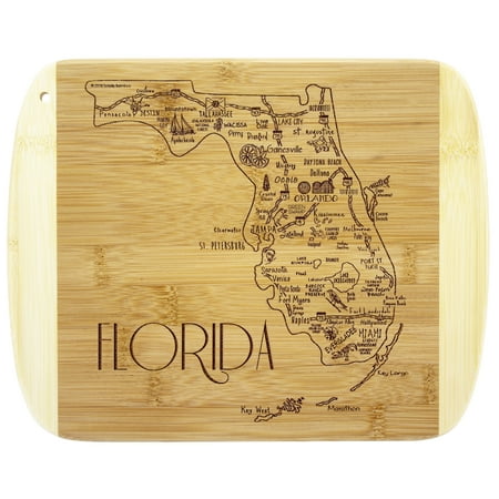 

Totally Bamboo A Slice of Life Florida State Serving and Cutting Board 11 x 8.75