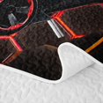 thumbnail image 5 of Homewish Cool Race Car Bed Spread Queen For Kids Boys,Gradient Red Honeycomb Queen Coverlet Set,3-Piece, 5 of 7