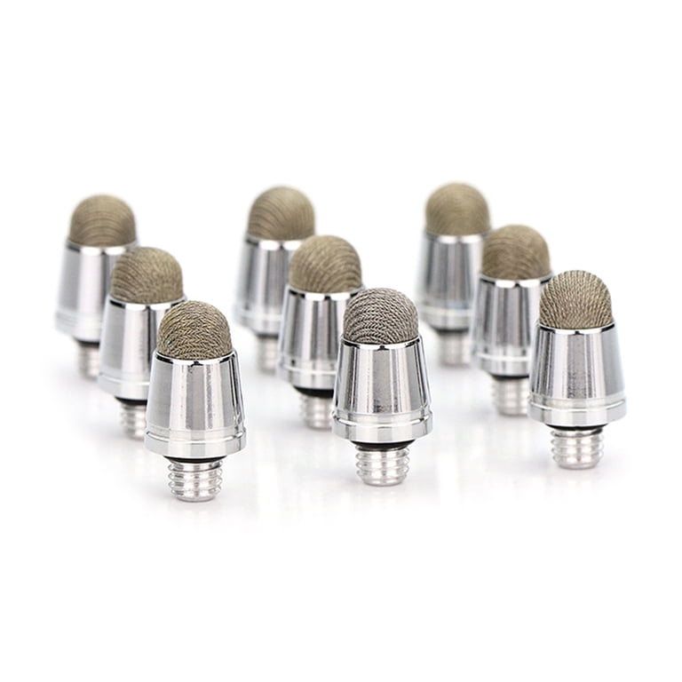 8-Pack 7MM Replacement Fiber Tips For StylusHome Pens - M5 Thread, Touch Screen Stylus Refills