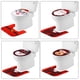 thumbnail image 5 of Alfombrilla de baño Adzgya, decoración navideña, juegos de baño navideños, funda de asiento de inodoro y alfombra para interiores y exteriores., 5 of 7