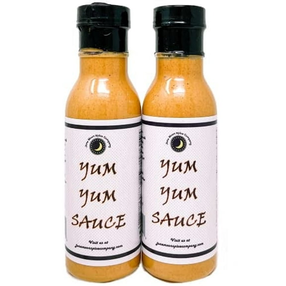 June Moon Spice Company's Premium Classic Yum Yum Sauce 2 Pack  | 12 fl. oz. Flavor Lock Bottles