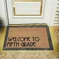 thumbnail image 3 of witspace Floor Mats, Rugs for Living Room, Outdoor Rug, Back to School Doormat Classroom Decor Teacher Appreciation Gift Welcome Mat Personalized Gift Kindergarten Crayons Floor Front Door Mat, 3 of 4