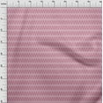 thumbnail image 4 of oneOone Georgette Viscose Pink Fabric Asian Ikat Craft Projects Decor Fabric Printed By The Yard 42 Inch Wide, 4 of 4