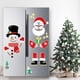 thumbnail image 1 of 2 juegos de imanes de muñeco de nieve para nevera de Navidad - Muñeco de nieve magnético para nevera para decoraciones navideñas para nevera, 1 of 5