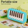 thumbnail image 3 of Miniature 15 Keys Kids Piano Keyboard, Feature Packed, Diverse Music Play for Child Beginners, 3 of 8