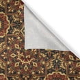 thumbnail image 5 of Ambesonne Turkish Pattern Grommet Curtain, Dark Byzantine, 50" x 84", Ruby Mustard Black, 5 of 6