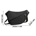 thumbnail image 2 of Kyusrd Crossbody Bag for Men Belt Bag With Zipper Pockets Casual Travel Bag Makeup bag With Adjustable Outdoor Sports Bag Shoulder Bag, 2 of 6