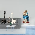 thumbnail image 2 of Estatua de jirafa creativa moderna, figuras de cerámica, adorno único de acrílico para mesa de escritorio, centro de mesa para oficina, dormitorio, es, 2 of 8