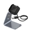 thumbnail image 1 of Stand USB Charging Cable Dock Compatible with Fitbit Versa 2/Fitbit Versa 2 SE Smart Watch Base Holder Fitness Smartwatch Accessories, 1 of 7