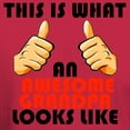 thumbnail image 3 of CafePress - What An Awesome Grandpa Looks Like T Shirt - Men's Classic Graphic Cotton T-Shirt, 3 of 4