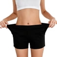 thumbnail image 5 of IFNWSV Cotton Boyshort Underwear 2 Pack Mid Rise Breathable Soft Stretch Sport Panties for Women Comfort Multicolor M, 5 of 5