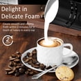thumbnail image 4 of JOVELL Electric Milk Frother 4 in 1, Automatic Milk Steamer with Temperature Control, 12oz Warm and Cold Foam Maker for Coffee Latte Cappuccino, Black, 4 of 9