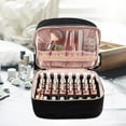 thumbnail image 2 of Bolsa de almacenamiento de esmalte de uñas, organizador de esmalte de uñas, bolso, soporte, bolsa de maquillaje de viaje desmontable, estuche de, 2 of 6