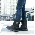 thumbnail image 2 of Winter Steel Toe Boots for Men Comfortable Insulated Warm Slip on Snow Boots anti slip Puncture Proof Men's Safety Toe Work Shoes for Industry Construction Outdoor, 2 of 13