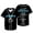 Black, variant on Karan Aujla It Was All A Dream Tour Baseball Jersey V-Neck Shirt 3D Short Sleeve Streetwear Casual Tee