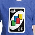 thumbnail image 3 of UNO - Draw Four - Toddler And Youth Short Sleeve Graphic T-Shirt, 3 of 5