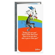 Hallmark Dr. Seuss Money Holder Graduation Greeting Card (Cat in the Hat Take a Bow)