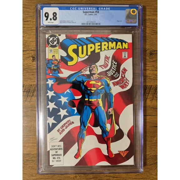 Superman #53 - CGC 9.8 Comic Book