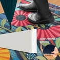 thumbnail image 2 of Yayeee Doormat for Indoor Entrance 32" x 20" Non Slippery Floor Rug, Orange Colorful Flowers, 2 of 8