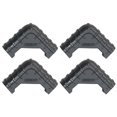 thumbnail image 2 of Protectores de suelo para patas de silla, antideslizantes, resistentes al desgaste, de polipropileno, para exteriores, para camping, 4 unidades, 2 of 12