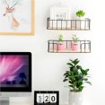 thumbnail image 4 of fastboy Wall Mounted Shelf Multifunctional Floating Shelves Stable Rustproof Kitchen Mounted Shelve for Bathroom Living Room Laundry, 4 of 9