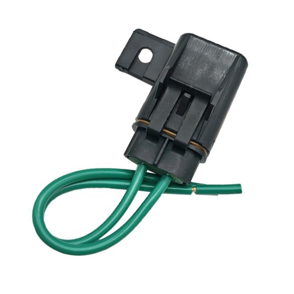 1 Set Car 30A Medium Fuse And Waterproof Fuse Block Holder Copper Wire