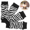 thumbnail image 2 of 1 Juego de calentadores de patas para perros para uso en invierno, calcetines para patas de mascotas, protectores de codos para perros, vendas para patas de mascotas (L), 2 of 7