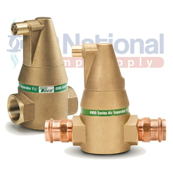 Taco 49-150C-2 1-1/2 Brass 4900 Series Air Separator (Sweat), replacement for 49-150C