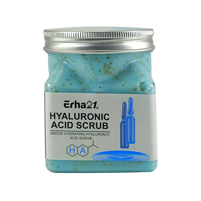 Exfoliante Facial Y Corporal De Ácido Hialurónico, Hidrata y Aclara Manchas 1 pza.