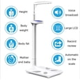thumbnail image 4 of INTBUYING Height Weight Multifunctional Physician Scale 110V or Battery-Powered with LCD Display, 4 of 9