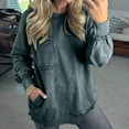 thumbnail image 2 of Gkeoshab Sweatshirt Women's Washed Cotton Oversized Crewneck Sweatshirt, Ultra-Soft Vintage Pullover with Dropped Shoulders for a Relaxed and Cozy Loungewear Essential. Grey XL, 2 of 9