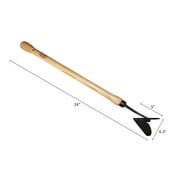 DeWit Drop Grip Hand Plow – 22.4″ Heavy-Duty Garden Cultivator Tool with Ash Wood Handle