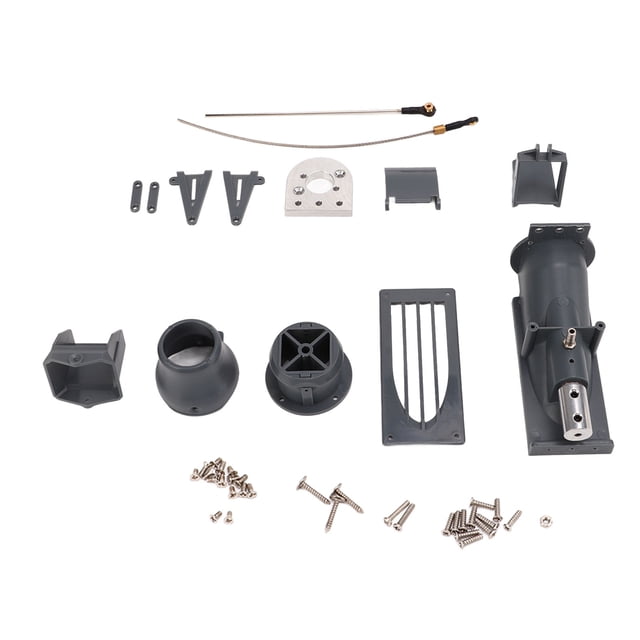 Propulseur de Bateau RC, Arbre de Transmission en Acier de 4mm, Roue de Transmission de Performance, Propulseur d'Eau en Plastique et Alliage d'Aluminium pour Bateau RC Jet Drive