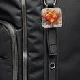 thumbnail image 6 of Dynamite Exploding Explosion Watercolor Faux Leather Square Keychain, 6 of 7
