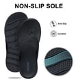 thumbnail image 6 of Comwarm Sport Flip Flops for Women, Comfortable Walking House Thong Sandals Slippers for Summer, Black, 6 of 7