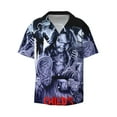 thumbnail image 6 of Saiise Chucky Aa Mens Front Pocket Hawaiian Shirts Casual Floral Shirts Short Sleeve Button Down Beach Tropical Shirts, 6 of 6