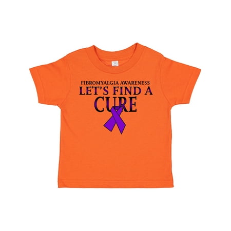 

Inktastic Fibromyalgia Awareness Let s Find a Cure with Purple Ribbon Gift Toddler Boy or Toddler Girl T-Shirt