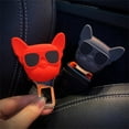 thumbnail image 4 of Seat Belt Clip Bulldog Warning Sound Fixing Clip Safety Belt Buckle Clip for Tesla, 4 of 9