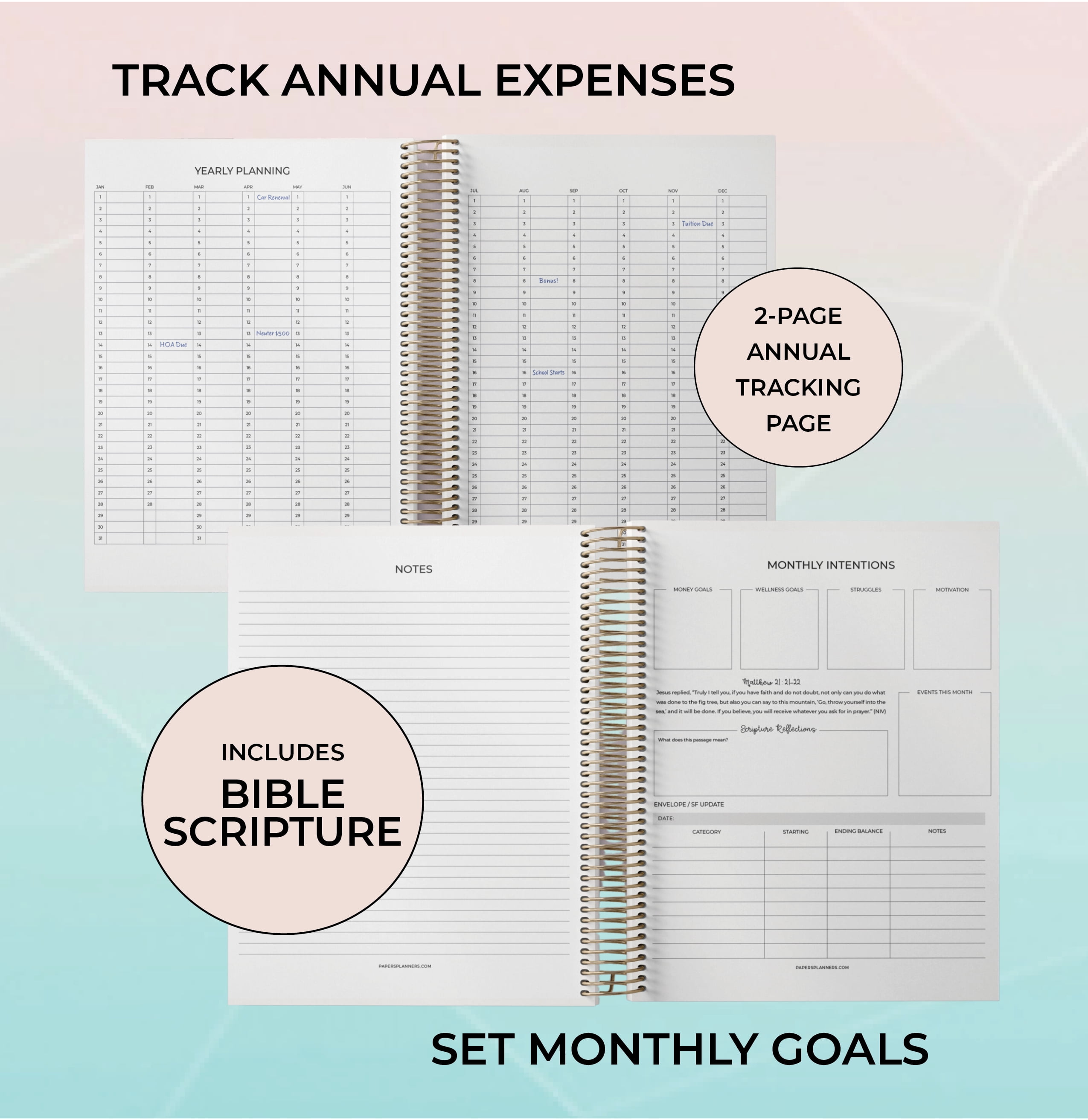 The Legacy Planner – Daily & Weekly Organizer for Goals, Habits, Budgeting & Productivity
