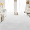 thumbnail image 2 of Sleep Zone Ultra-Soft Plush Area Rug 8×10 Feet, Cream Non-Slip Fuzzy Rug for Large Living Room, 2 of 8