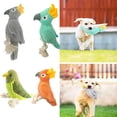 thumbnail image 2 of Paokuoon Pet Toy with Embroidered Eyes Interactive Bird Dog Toy Rope Legs Strengthen Encourage Playful Interaction Built in Sound Teething Cleaning Gnawing, 2 of 8