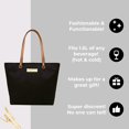thumbnail image 3 of PortoVino City Tote Black - Female Handbags , Insulated Compartment, 3 of 8