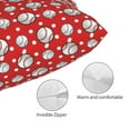 thumbnail image 3 of Kdxio Cotton Pillow Cases 20"x30" Pillowcases,Soft and Breathable Bedroom Pillow Cases-Cute Baseball, 3 of 8