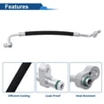 thumbnail image 4 of Manguera de Refrigerante de A/C para Mercedes-Benz S-Class 2005-2013 Línea de Manguera de Presión No.2218302316 Caucho Hierro, 4 of 6